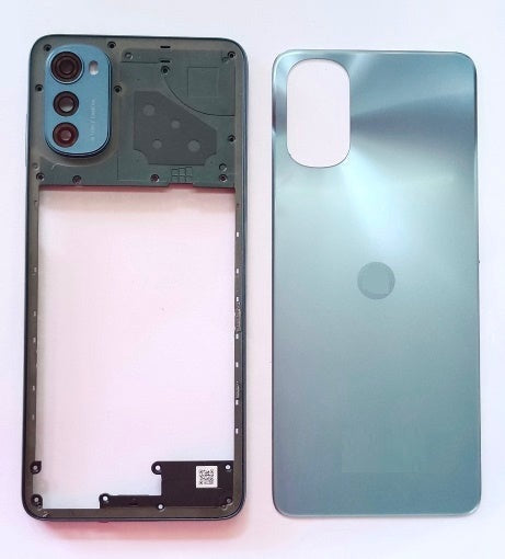 Mozomart Battery Door Back Panel Housing for Motorola Moto E32S : Slate Grey