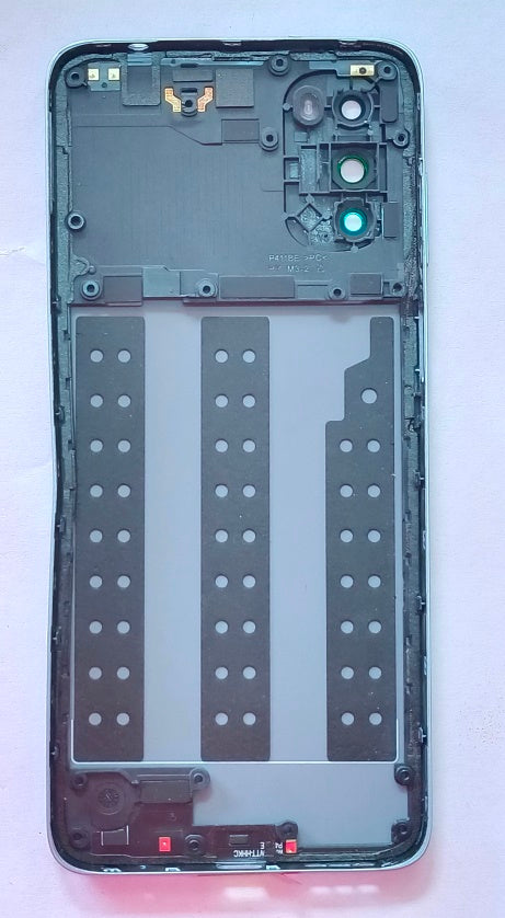 Back Panel Housing for Motorola Moto E32S Silver
