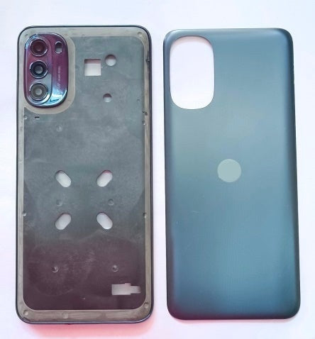 Mozomart Battery Door Back Panel Housing for Motorola Moto G 5G 2022: Moonlight Grey