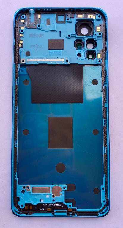 Mozomart Back Panel Housing With Middle Ring for Xiaomi Redmi Note 11 Pro Plus : Blue