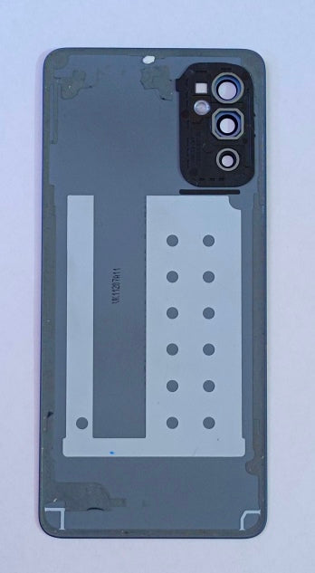 Mozomart Back Panel Glass with Camera Lens for Samsung Galaxy M52 : Blue