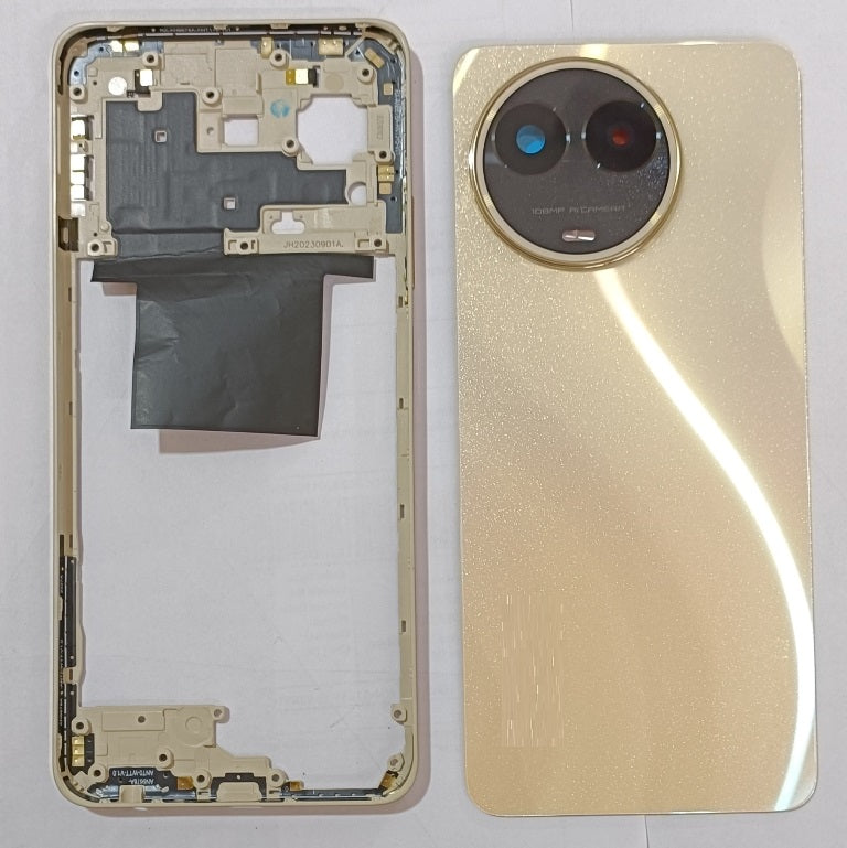 Back Panel Housing with Middle Ring for Realme 11 5G Gold