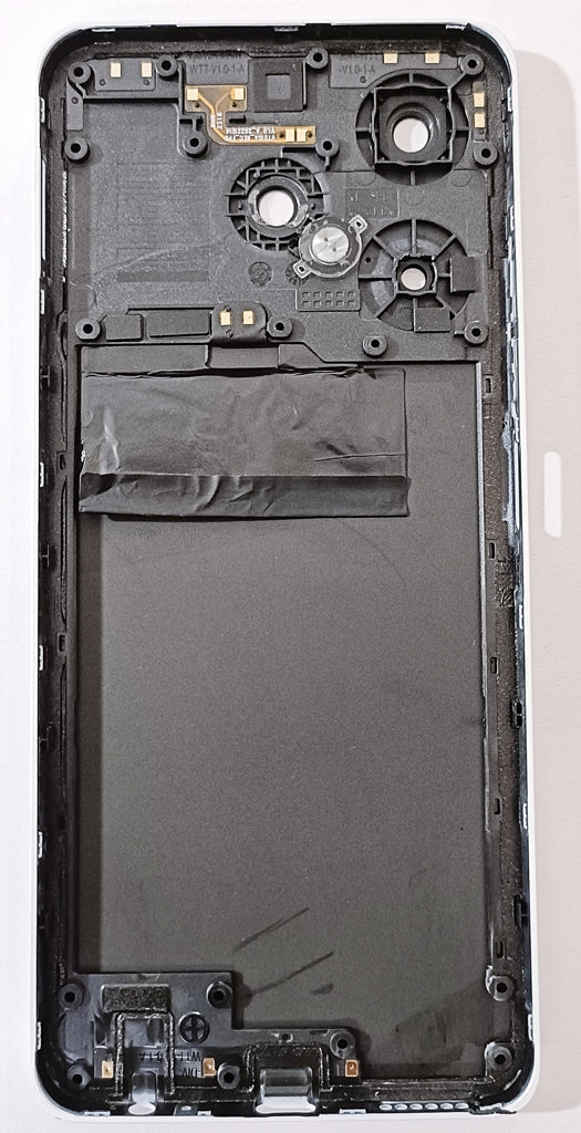 Back Panel Housing for Tecno Spark 10 Pro : White Zeespares
