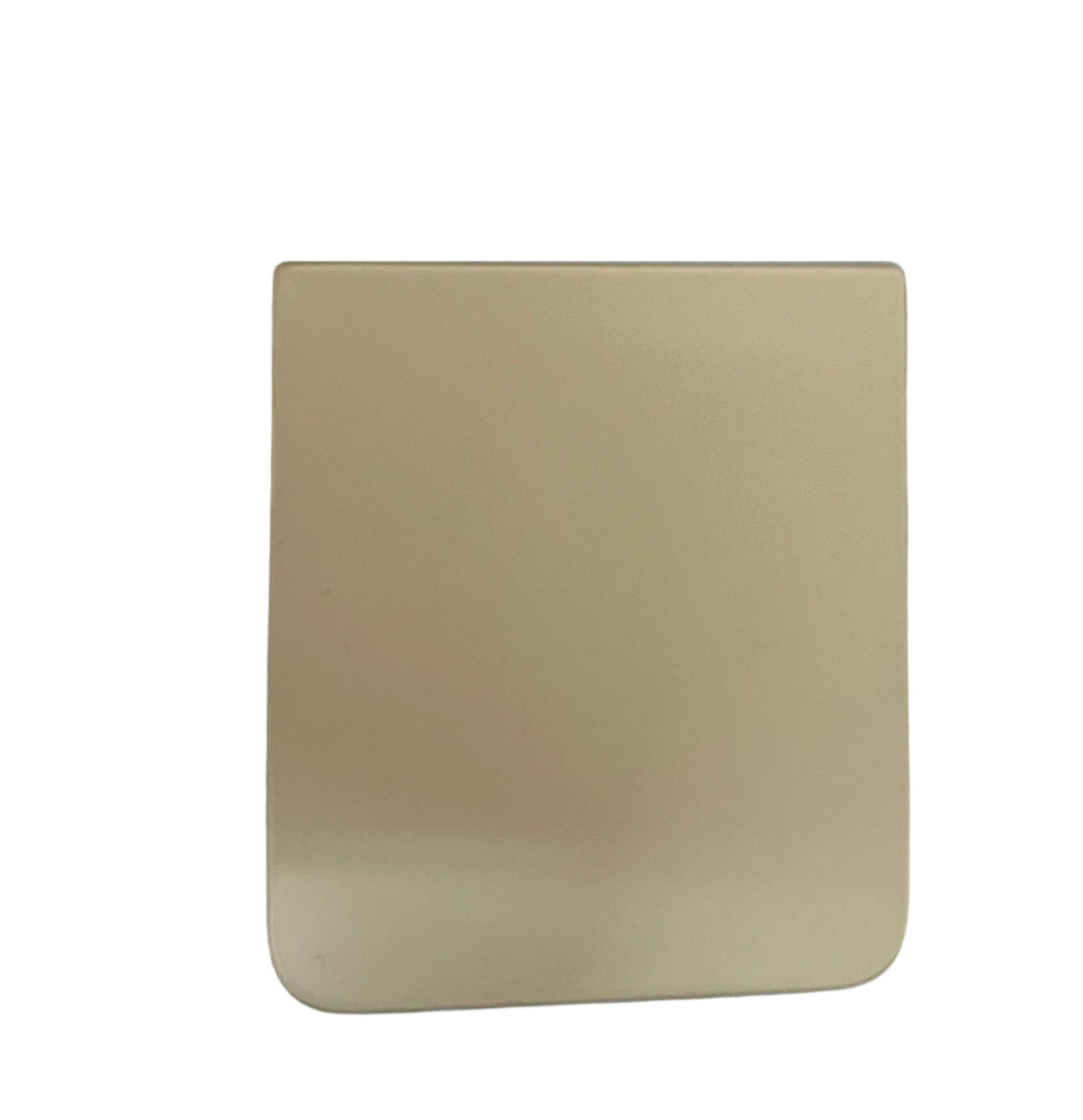 Back Panel Cover Lower Glass for Samsung Galaxy Z Flip 4 Pink Gold