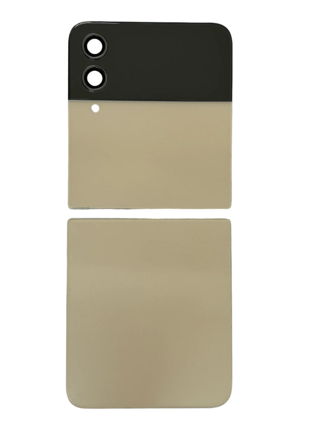 Back Panel Glass With Camera Lens for Samsung Galaxy Z Flip 4 Pink