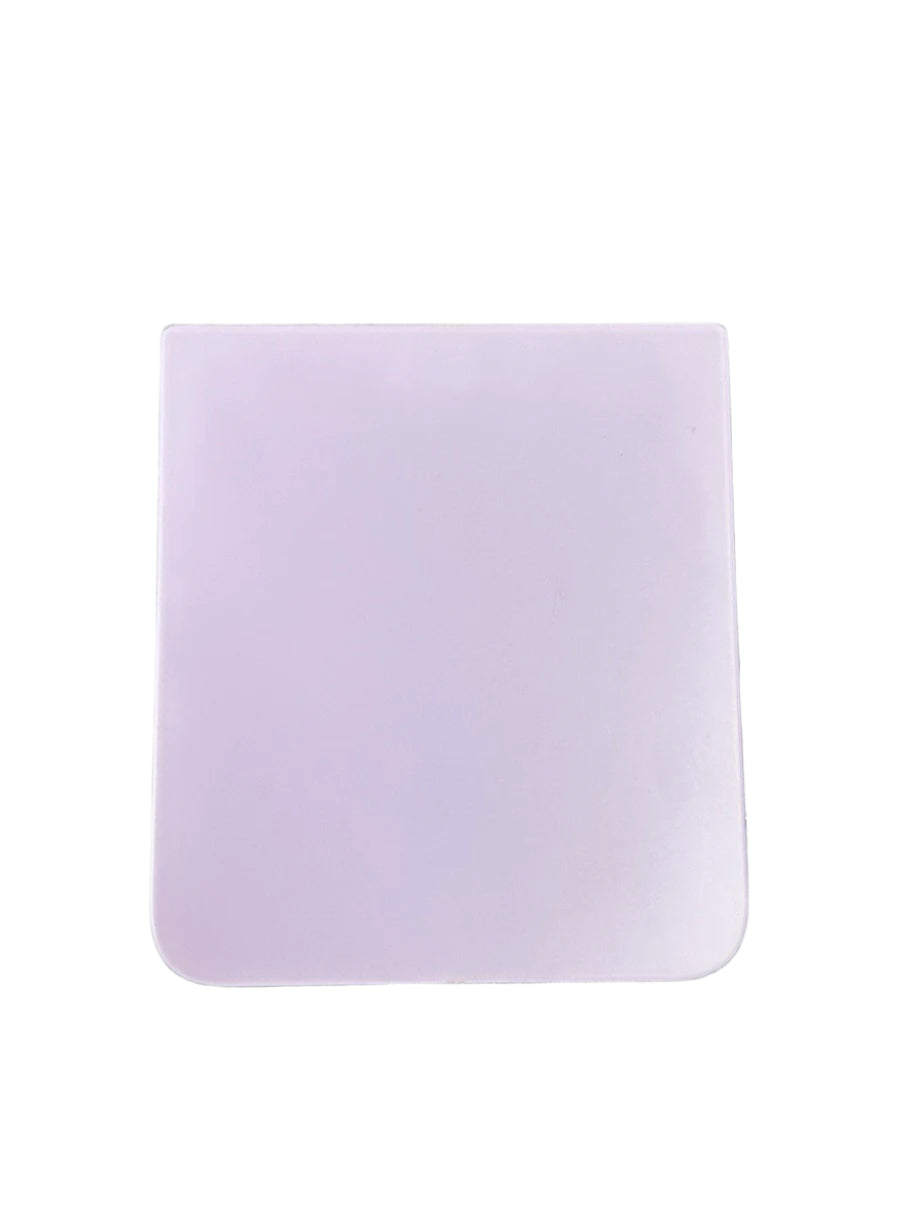 Back Panel Lower Back Glass for Samsung Galaxy Z Flip 4 Pink Gold