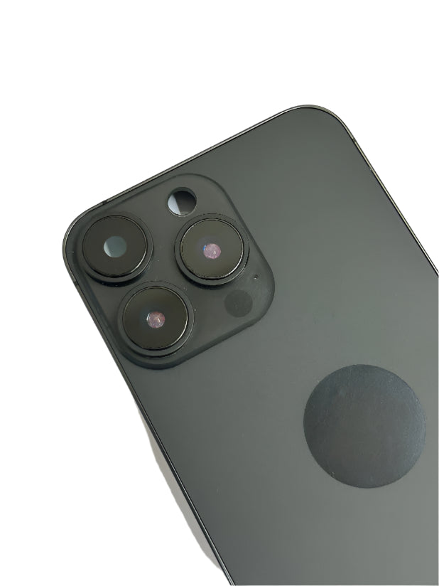 Convertor Back Panel Housing Body for Apple iPhone XS Convert to Apple iPhone 16 Pro (Black) Zeespares