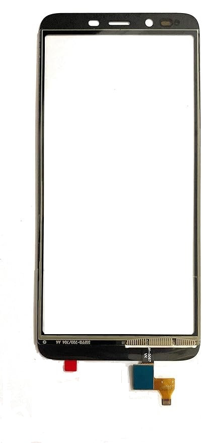 Touch Screen Front Glass for Tecno IN 1 Black