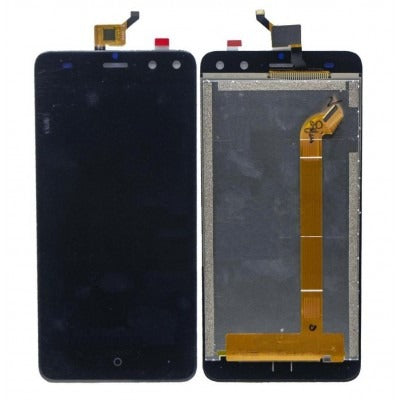 Lcd Display Folder Combo for INTEX IMO418ND Black