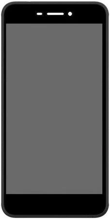 Lcd Display Folder Combo for INTEX ZENITH Black