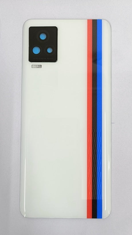 IQOO 7 Legend 5g back panel with camera glass housing body cover white