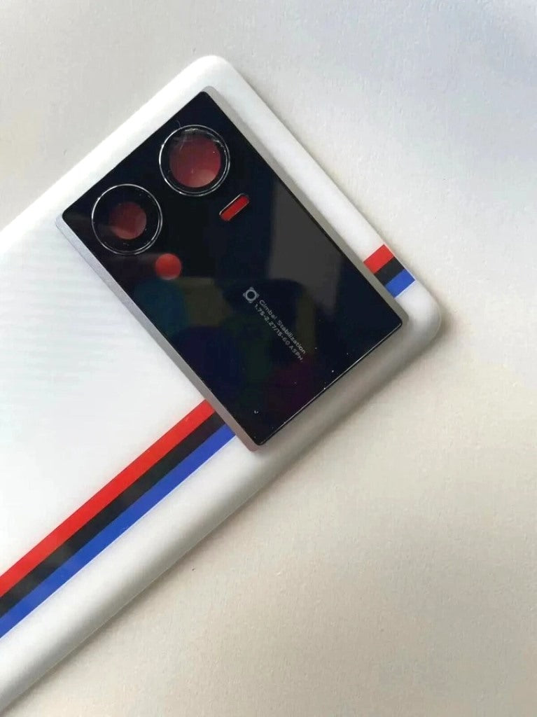 IQOO 9 Pro 5g Back Panel Glass with Camera Lens Body Housing Cover white