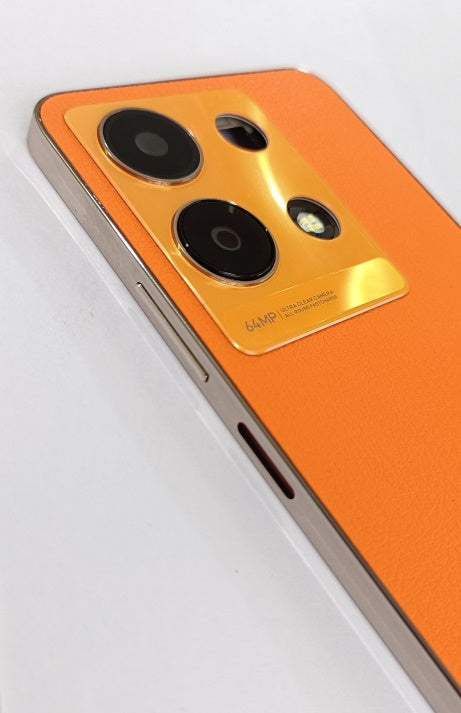 Back Panel Housing for Infinix Note 30 4G: Sunset Gold (Orange)