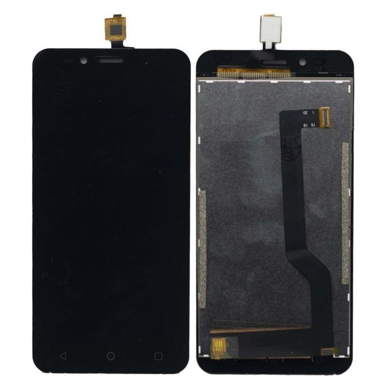 Lcd Display Folder Combo for INTEX TURBO 4G Black