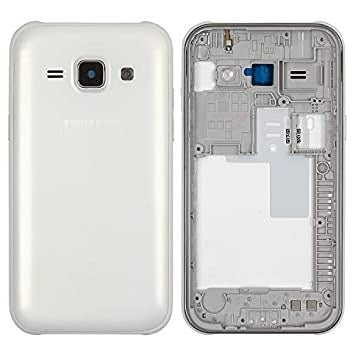 Mozomart Back Panel Housing Body for Samsung Galaxy J1 White