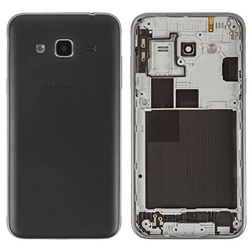 Mozomart Back Panel Housing Body for Samsung Galaxy J3 Black