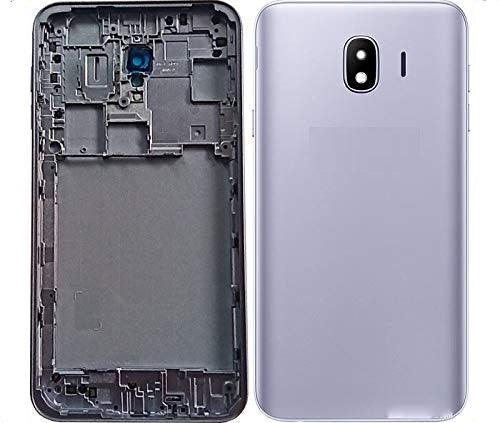 Mozomart Back Panel Housing Body for Samsung Galaxy J4 Silver