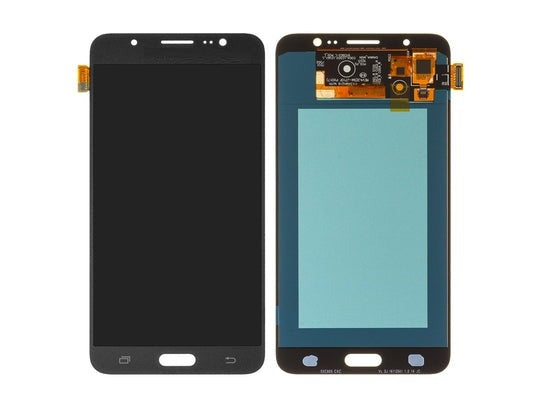 Lcd Display Combo Folder for Samsung Galaxy J7 2016 Black