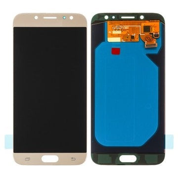 Lcd Display Combo Folder for Samsung Galaxy J7 2017 Gold