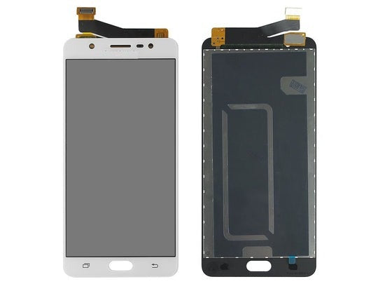 Lcd Display Combo Folder for Samsung Galaxy J7 Max White