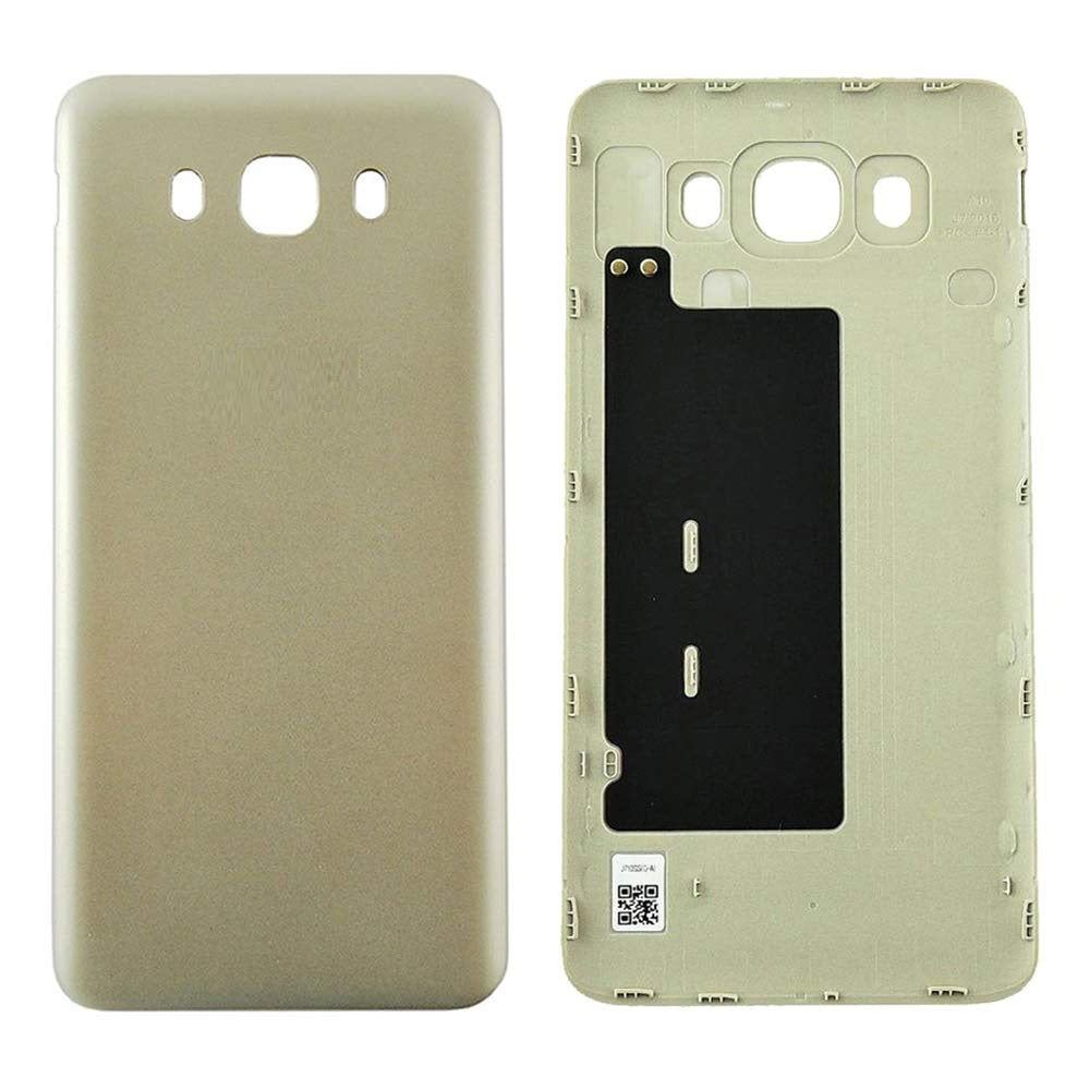 Mozomart Back Panel for Samsung Galaxy J7 2016 Gold