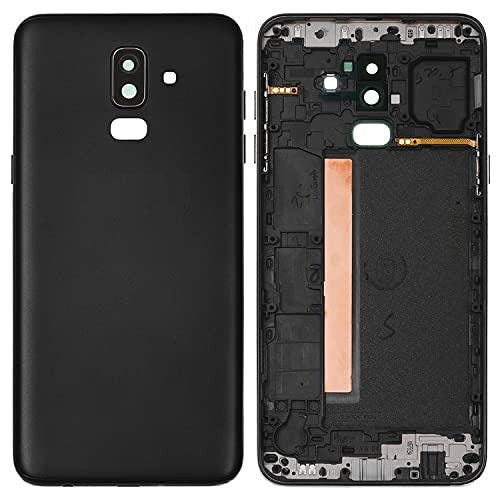 Mozomart Back Panel Housing Body for Samsung Galaxy J8 Black