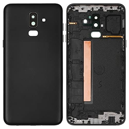 Mozomart Back Panel Housing Body for Samsung Galaxy J8 Plus Black