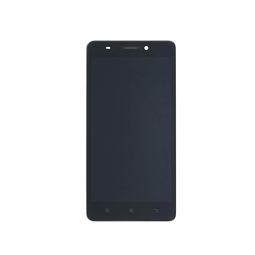 LCD Display Folder Combo With Frame for Lenovo A7000  Black