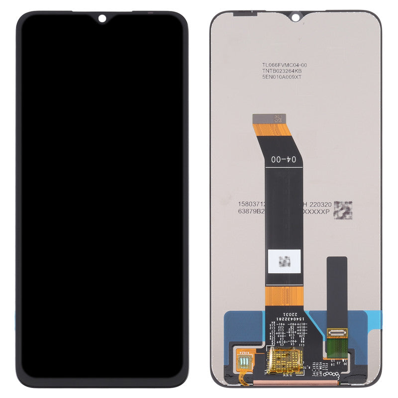 LCD Display Folder Combo for Xiaomi Poco M4 Black