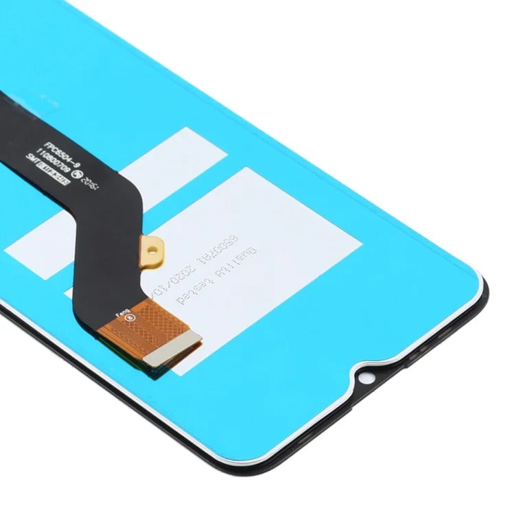 Lcd Display Combo Folder for Infinix Smart 6 HD X6512 Black