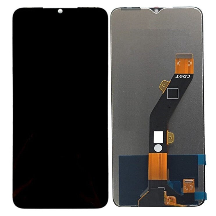 Lcd Display Combo Folder for Infinix Smart 7 X6515 Black