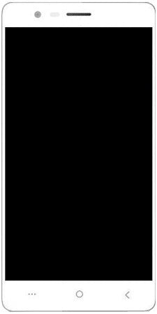 Lcd Display Folder Combo for LEPHONE W12 white