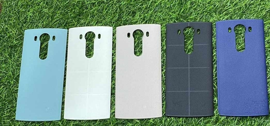 Mozomart Back Panel Glass for LG V10 Green