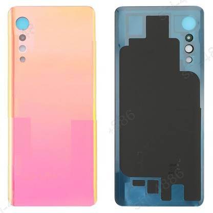 Back Panel Glass for LG Velvet 4G Pink