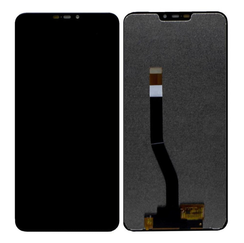 LCD Display Folder Combo for Lava Z92 Black