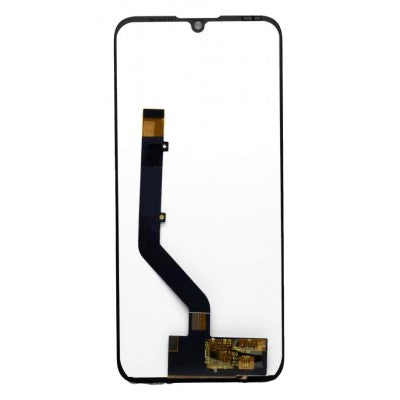 LCD Display Folder Combo for Lava Z66 Black