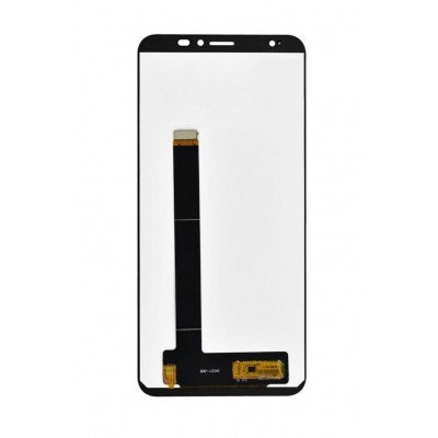 LCD Display Folder Combo for Lava Z91 Glass White