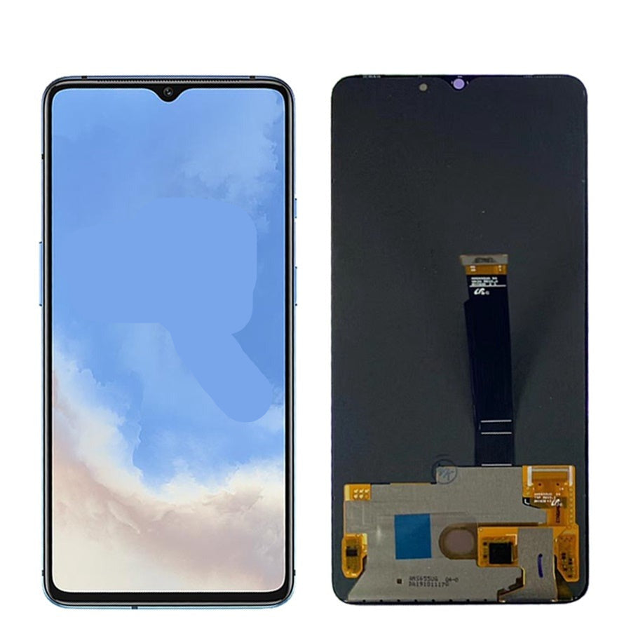 Lcd Display Combo Folder for OnePlus 7T Black