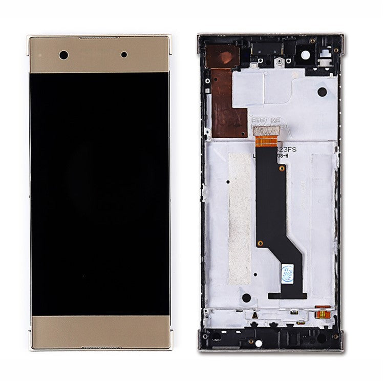 Lcd Display Folder Combo for SONY XA1 Black