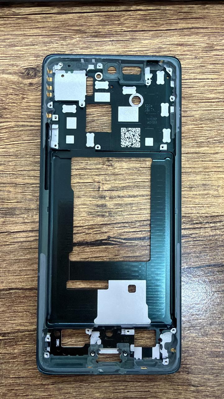 Lcd Frame Middle Chassis for Motorola Moto Edge 50 Black