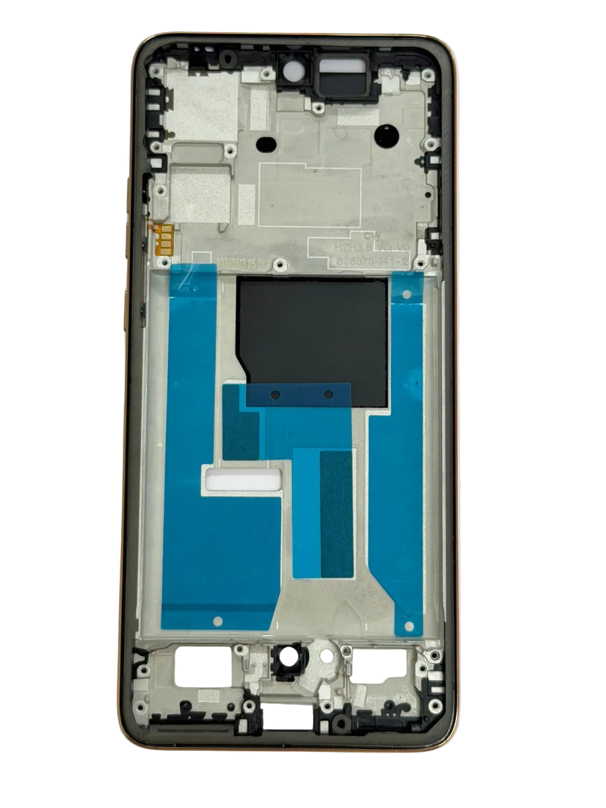 Lcd Frame Middle Chassis for Motorola Moto Edge 50 Neo gold by zeespares.in
