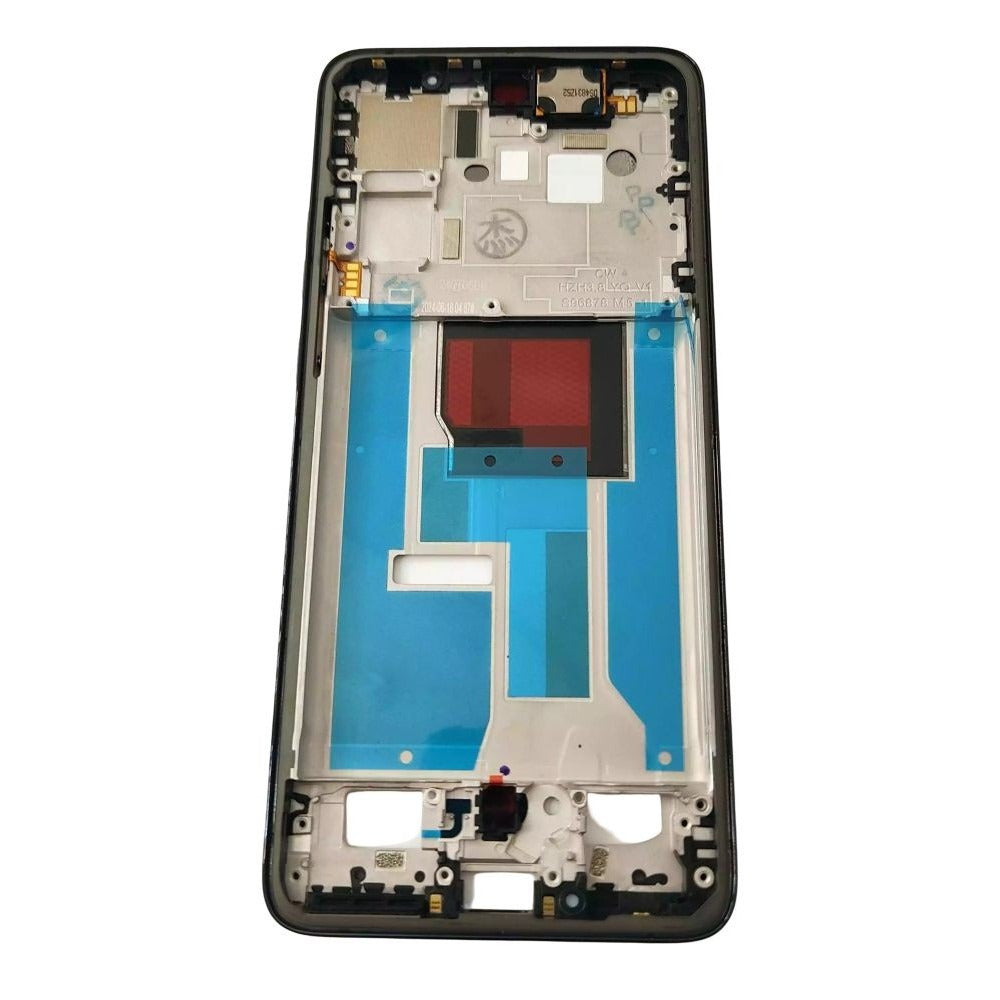 Lcd Frame Middle Chassis for Motorola Moto Edge 50 Neo Blue by zeespares.in