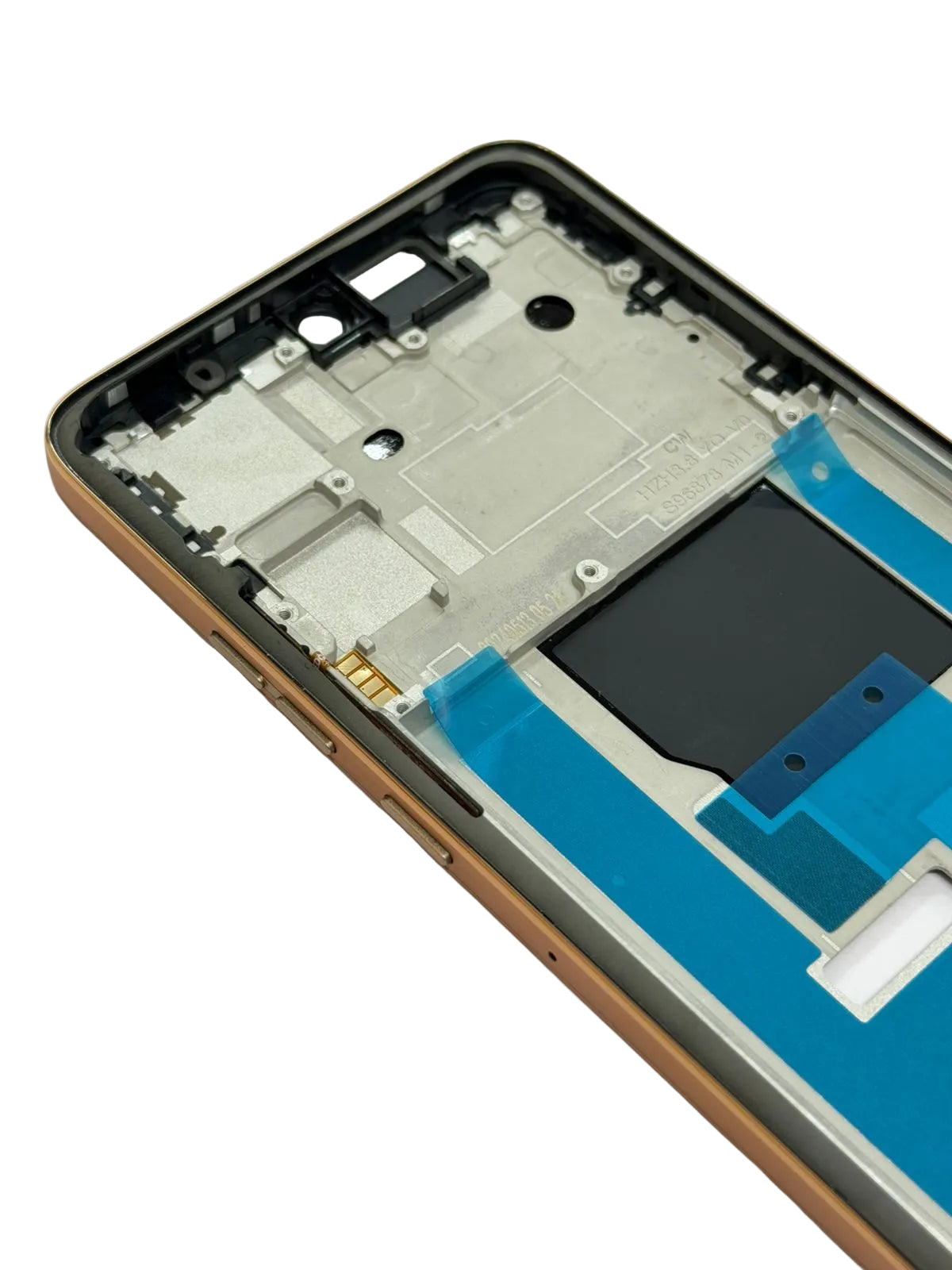 Lcd Frame Middle Chassis for Motorola Moto Edge 50 Neo gold by zeespares.in