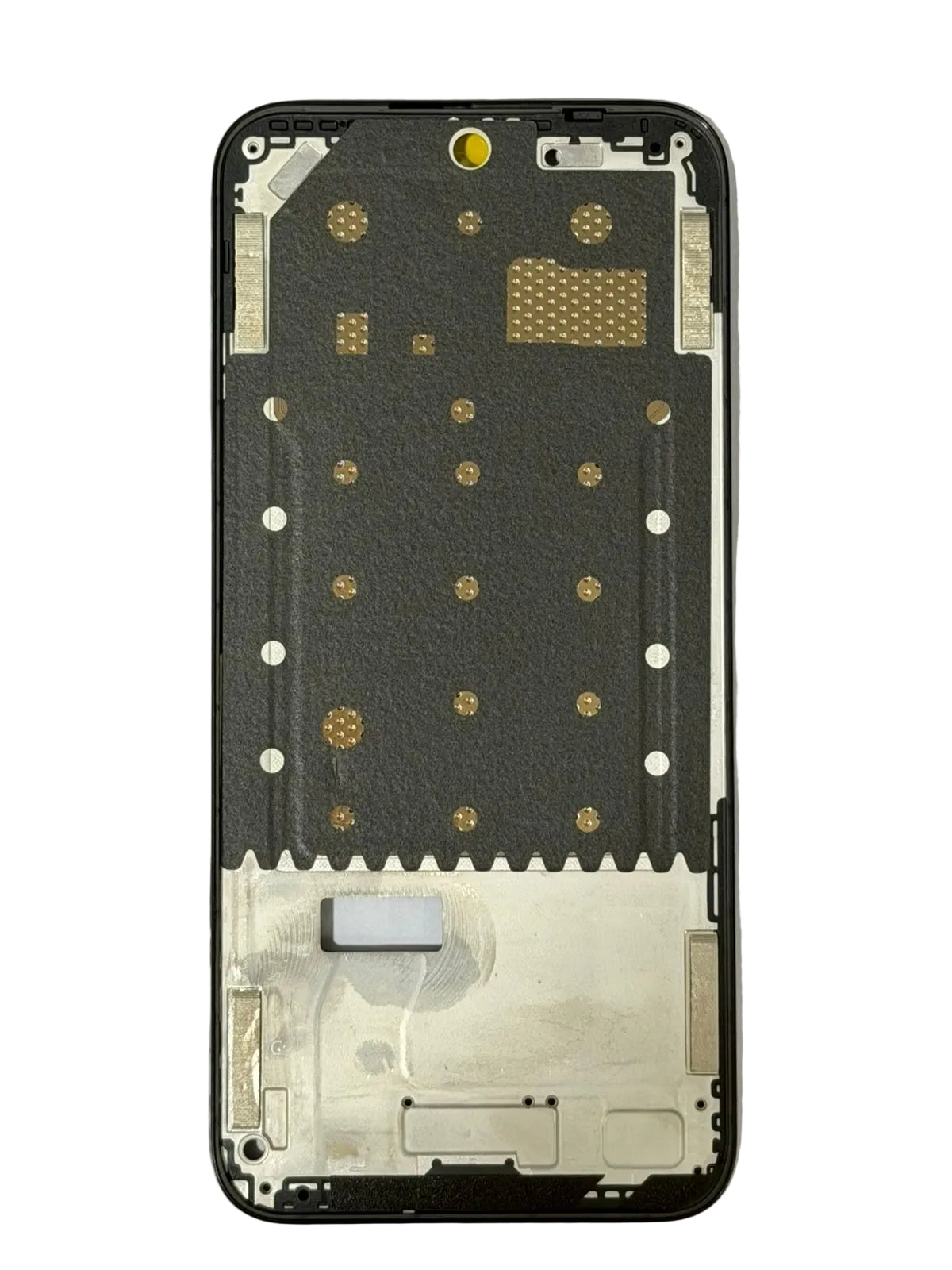 Lcd Frame Middle Chassis for Realme 15X Black by Zeespares.in