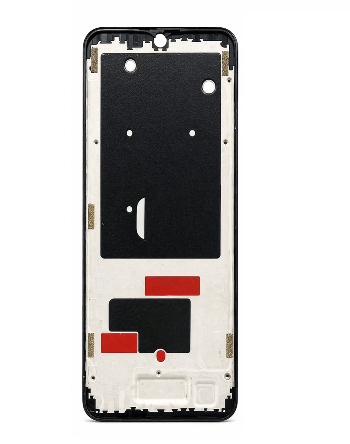 Lcd Frame Middle Chessis for Lava Yuva 2 Pro Black