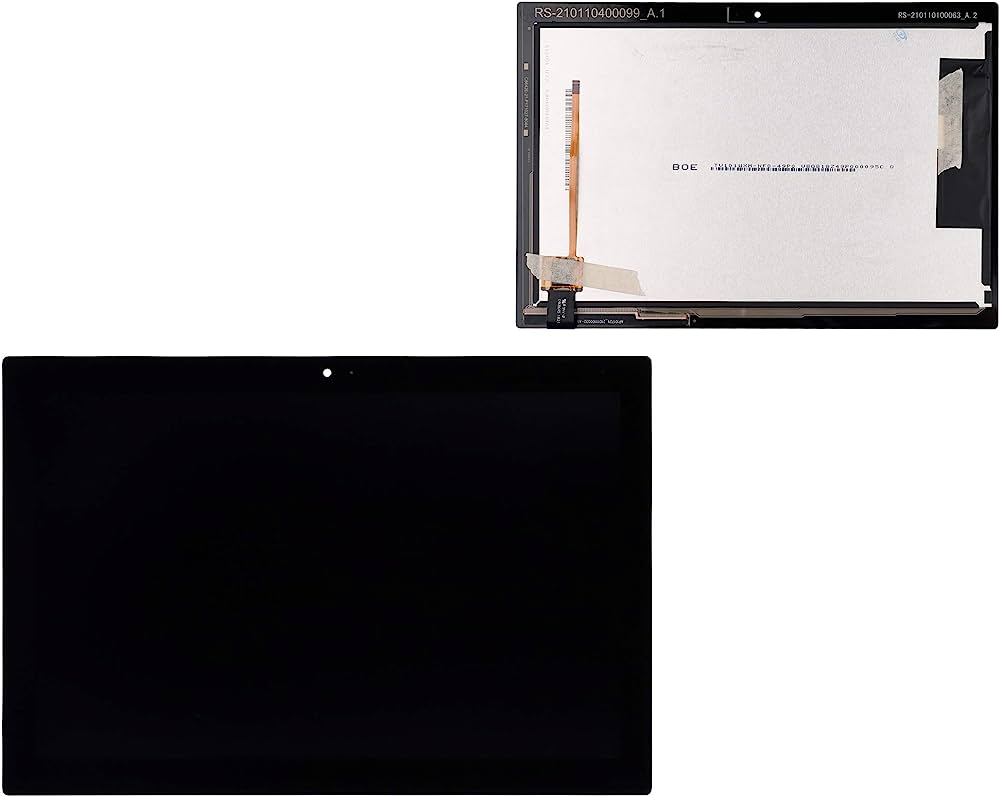 Mozomart Lcd Display Combo Folder for Lenovo Tab 4 10 (TB-X304F) : Black