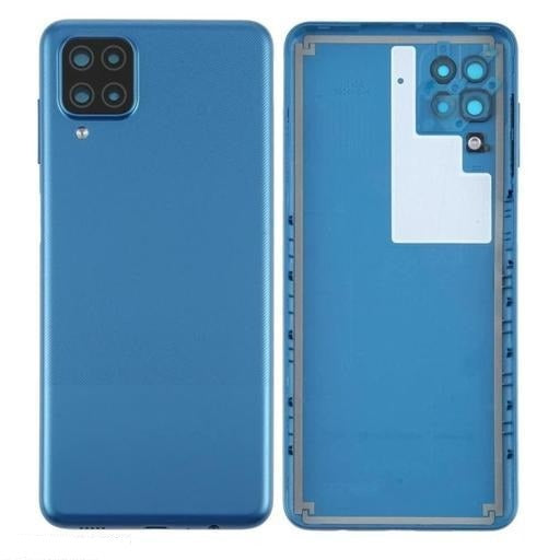 Mozomart Back Panel Housing Body for Samsung Galaxy M12 Blue