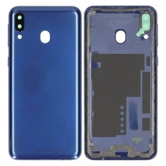 Mozomart Back Panel Housing Body for Samsung Galaxy M20 Blue