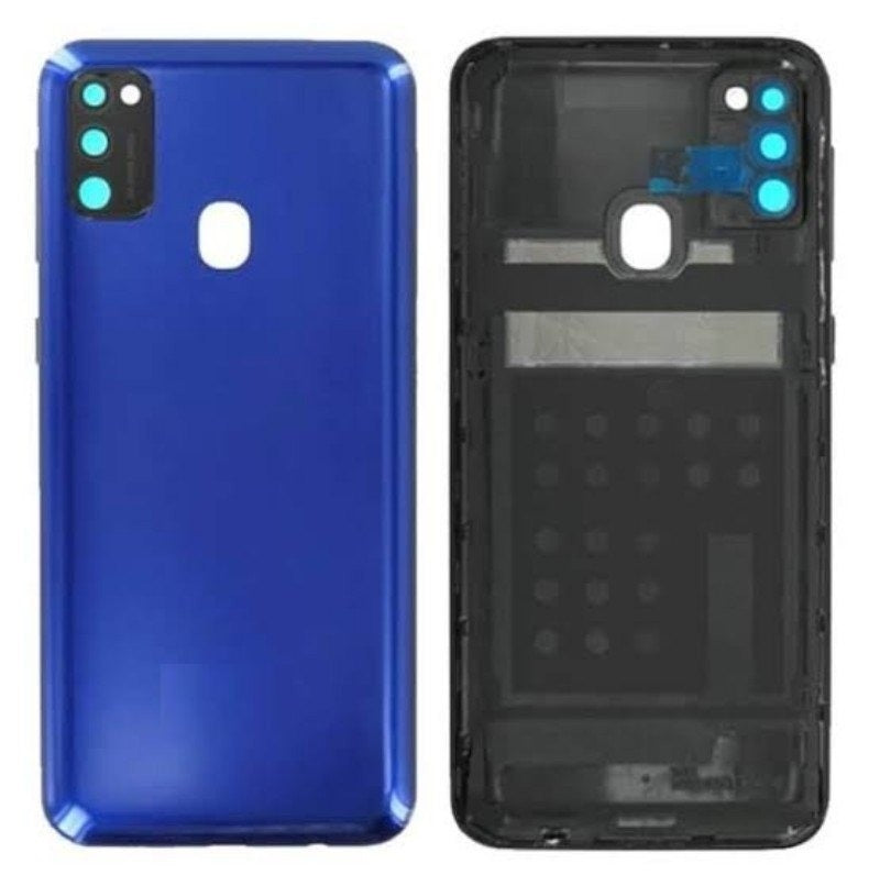 Mozomart Back Panel Housing Body for Samsung Galaxy M21 Blue