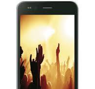 Lcd Display Folder Combo for MICROMAX Q428 black